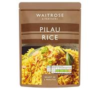 Waitrose - Microwaveable Pilau Rice - 250g
