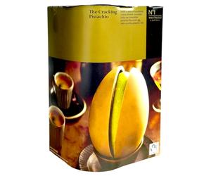 Waitrose No.1 The Cracking Pistachio Easter Egg, White Chocolate Shell with Pistachio Flavoured Egg, 320g, Fairtrade