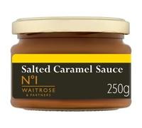 Waitrose No1 Salted Caramel Dessert Sauce Jar 250g