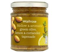 Waitrose Tapenade Green Olive Lemon & Coriander 165g