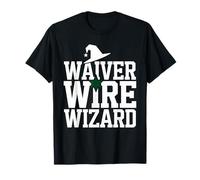 Waiver Wire Wizard Fantasy Football Strategy T-Shirt