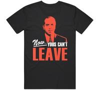 WAIXUXE Chazz Bronx Tale Now Yous Can't Leave Movie T Shirt Black