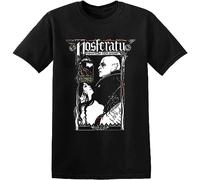 WAIXUXE CHUCHUANG Nosferatu T Shirt Horror Film Movie Vampire Retro Birthday Gift Colour23 Black