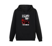 WAIXUXE Killing Joke Fire Dances Retro Sweatershirt Hoodie Men'S Black