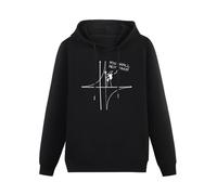 WAIXUXE Math Hoody You Shall Not Pass Hoody Men Cartoon Print Long Sleeve Hoodie Male Awesome Casual Hoody Black
