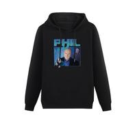 WAIXUXE Phil Mitchell Homage Hoody Hoodie Funny Uk Tribute Gift For Tv 90'S Icon Legend Black