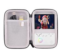 WAIYUCN Hard Carrying Case Compatible with RG40XX V Handheld Retro Game Consoles Case (gray)