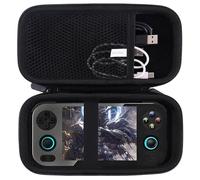 WAIYUCN Hard Carrying Case Compatible with RG476H Retro Game Console Handheld Game Protective Case (Black)