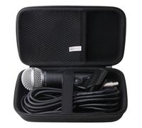 WAIYUCN Hard Carrying Case Compatible with Shure SM58 Pro XLR Dynamic Microphone/PGA48/BETA 58A/PGA58/KSM8 Cardioid Dynamic Vocal Microphone ，Shure Brand Multiple Models of Microphones Case