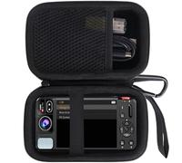 WAIYUCN Hard Carrying Case Compatible with zeoupt 4K 64MP digital camera Protective Case (black)