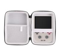 WAIYUCN Hard EVA Carrying Case Compatible with RG405V Retro Handheld Game Console Case. (gray)