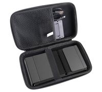 WAIYUCN Hard EVA Carrying Case Compatible with Samsers Foldable/ProtoArc XK01 Foldable Bluetooth Keyboard with Touchpad Case. (Big)