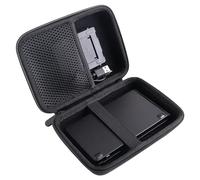 WAIYUCN Hard EVA Carrying Case Compatible with Samsers/iClever BK08/Gimibox/ZenRich/GEODMAER Folding Bluetooth Keyboard Case. (Small)