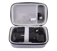 WAIYUCN Hard EVA Carrying Case Compatible with Sony HDRCX405/HDRCX455 Handycam Camcorder Case (grey)