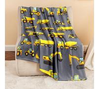 Wajade Wheelbarrow Gifts for boys Wheelbarrow Fleece Blanket Birthday Gifts for Kids Age 1 2 3 4 5 6 7 8 9 10 11 12 Soft Throw Warm Bedding Blanket for Kids Couch Sofa Travel-153 * 203