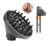 WAJIAYON Upgraded Diffuser Attachment for Dyson Airwrap HS05 HS03 HS01, Converting for Dyson Airwrap Styler to Hair Dryer Diffuser Attachment, Bigger Diffuser Nozzle to Dryer Faster-Grey