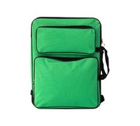 WAJJWI Art Portfolio Bag 1PCS Drawing Board Bag Backpack Painting Travel Sketch for Sketching Tools Artist's Paintings Art Supplies(Green)