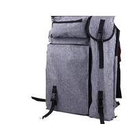 WAJJWI Art Portfolio Bag Art Portfolio Case Carry Bag Drawboard Storage Tote Portable Handheld Shoulder Box Artist Drawing Board(Gray)