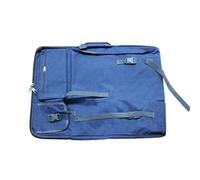 WAJJWI Art Portfolio Bag Multifunctional Artist Portfolio Backpack Carry Shoulder Bag Drawing Board Tools Bags Travel Case for Drawing(Blue)