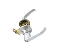 WAJJWI Door Handle with Lock Round Entry Privacy Sliding Front Doors Entrance Keyed Locks for Bedroom Living Room Household for Home