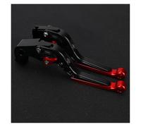WAJUHJK for VTX1300 VTX 1300 2003 2004 2005 2006 2007-2010 Motorcycle Accessories Brake Clutch Levers Handle Handlebar Grip Ends(Rood)