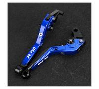 WAJUHJK GSX-R750 K6 K7 K8 K9 K10 Motorcycle Clutch Brake Lever for Suzuki GSXR750 2006 2007 2008 2009 2010 Handlebar Grips Ends(Blue2)