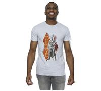 Wakanda Forever Okoye Stance T-Shirt Marvel Grey M