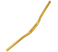WAKE 31.8mm Bike Handlebar Aluminum Alloy MTB Bicycle Handlebar Rise 30mm MTB Bar Wide Extra Long Mountain Bike Handlebars for Downhill Cycling Road MTB Mountain Bike 720MM (Gold)