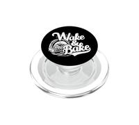 Wake And Bake Bread Baking Sourdough PopSockets PopGrip for MagSafe