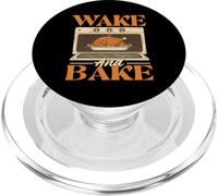Wake And Bake - Thanksgiving Day Fall Holiday Turkey Day PopSockets PopGrip for MagSafe
