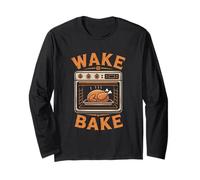 Wake & Bake Turkey Thanksgiving Long Sleeve T-Shirt