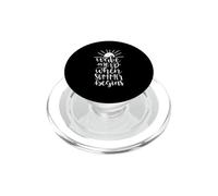 Wake Me Up When Summer Begins Funny Sun Vacation PopSockets PopGrip for MagSafe