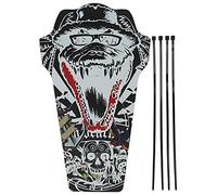 WAKE Road Bike Wings s Bicycle s Front Rear Tire Wheel Universal Mudguard Mountain Bike Mudguard Waterproof Durable PP Material 3K Twill Color Printing 272x156mm (F11 model)