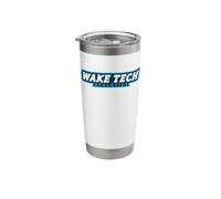 Wake Tech Eagles Type Logo Wake Tech Community College Stainless Steel Insulated Tumbler