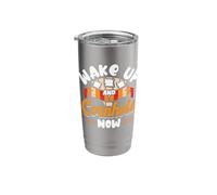Wake up and Cornhole Now - Cornhole Stainless Steel Insulated Tumbler