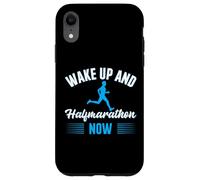 Wake up and halfmarathon now - Half Marathon Case for iPhone XR