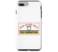 Wake up and Smell Corruption Political Commentary Case for iPhone 7 Plus/8 Plus