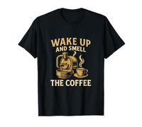 Wake Up And Smell The Coffee Barista Humor T-Shirt