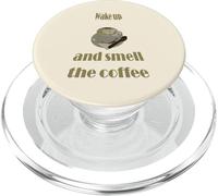 Wake Up And Smell The Coffee Proverbial Expression PopSockets PopGrip for MagSafe