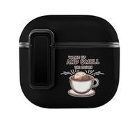 Wake Up And Smell The Coffee Slim Compatible with Airpods 4 Case Protective Hard Cover Skin