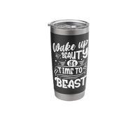 Wake up, Beauty, It's time to The Beast Stainless Steel Insulated Tumbler