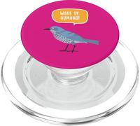Wake-Up Humans Nature Planet Earth Bird Protection Message PopSockets PopGrip for MagSafe