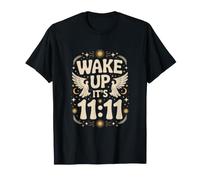Wake Up It's 11:11 Angel Number Numerology T-Shirt
