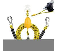 Wakeboard Tow Line - Self Centering Quick Attach Tow Harness, Floating Rope Attachment | Multipurpose Water Sports Tubing Pulling Union for Four Riders Beginners Adults Recreation Vessel