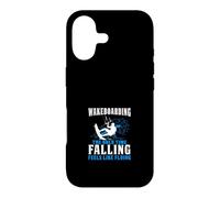 Wakeboarding The Only Time Falling Feels Like Flying Case for iPhone 17
