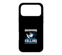 Wakeboarding The Only Time Falling Feels Like Flying Case for iPhone 17 Pro Max