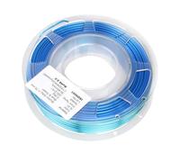Wakects 1.75mm 3D Printer PLA Filament 3D Printing Filament PLA Dual Color Blue Green Silk Gloss Smooth Texture Light Shadow Changes with 200g Consumables for FDM Printers