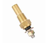 Wakects 1/8 NPT Oil/Water Temp Sensor with Universal Fitment, Brass Material, Quick Installation for Electrical Temperature Sender, Direct Replacement for Water/Oil Temperature Gauge