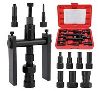 Wakects 10pcs Motorcycle Internal Bearing Puller, Inner Bearing Puller Tool 8-25MM, Motorcycle Wheel Bearing Remover, Blind Hole & Inner Insert Bearing Puller Set