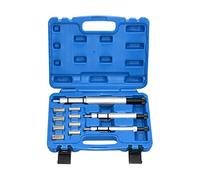 Wakects 11Pcs Clutch Alignment Tool Kit Clutch Centering Tool Set Clutch Installation Tool with Adjustable Mandrels 3 Sizes 8 Socket Adapters for Auto Light Commercial Vehicles (Blue)